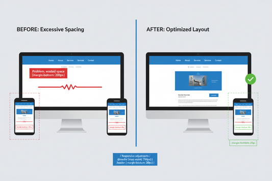 Fixing Excess White Space Between Header and Content (Responsive)