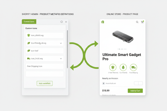 How to Display Product-Specific Icons Using Metafields in Shopify