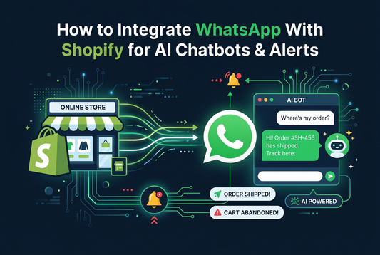 Integrate WhatsApp With Shopify for AI Chatbots & Alerts