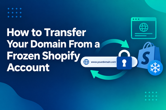How to Transfer Your Domain From a Frozen Shopify Account