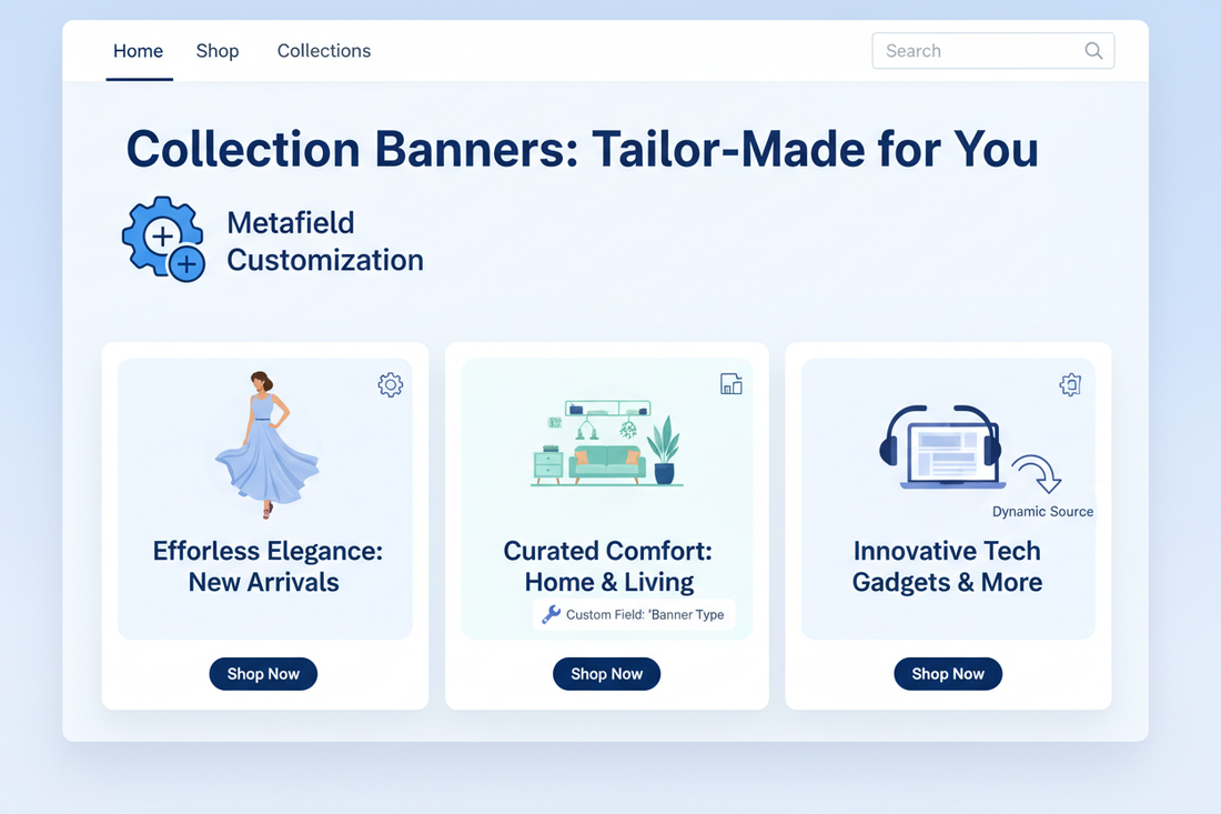 How to Use Unique Banner Images for Each Collection Using Metafields