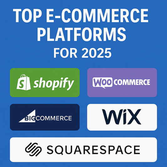 top eCommerce web platforms to consider in 2025