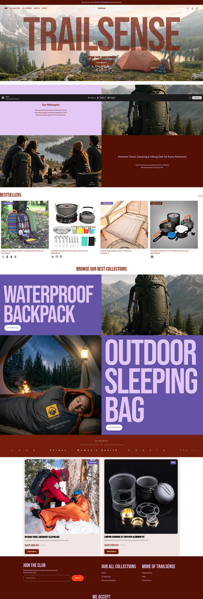 TrailSense - Train and travelling Acceessories - Multi products  - Ready to launch!