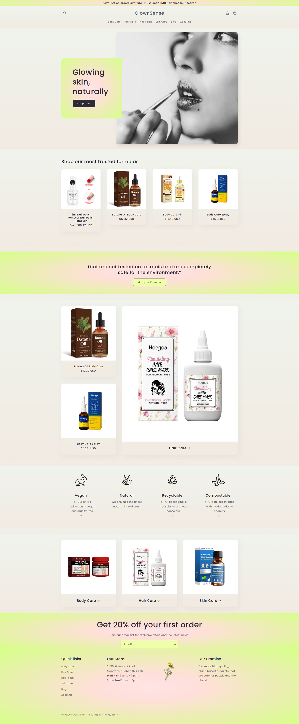 GlownSense - Beuty product & Acceessories - Multi products  - Ready to launch!