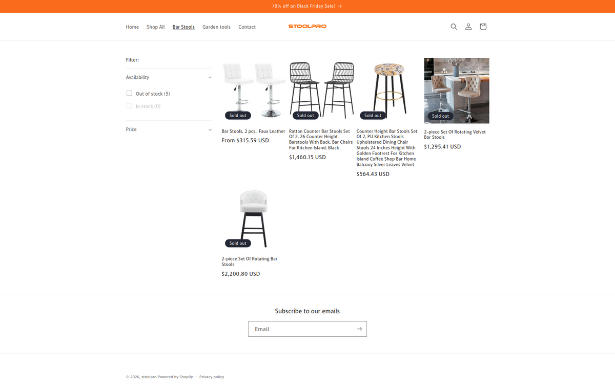 StoolPro - Tool and accessories - Single products  - Ready to launch!