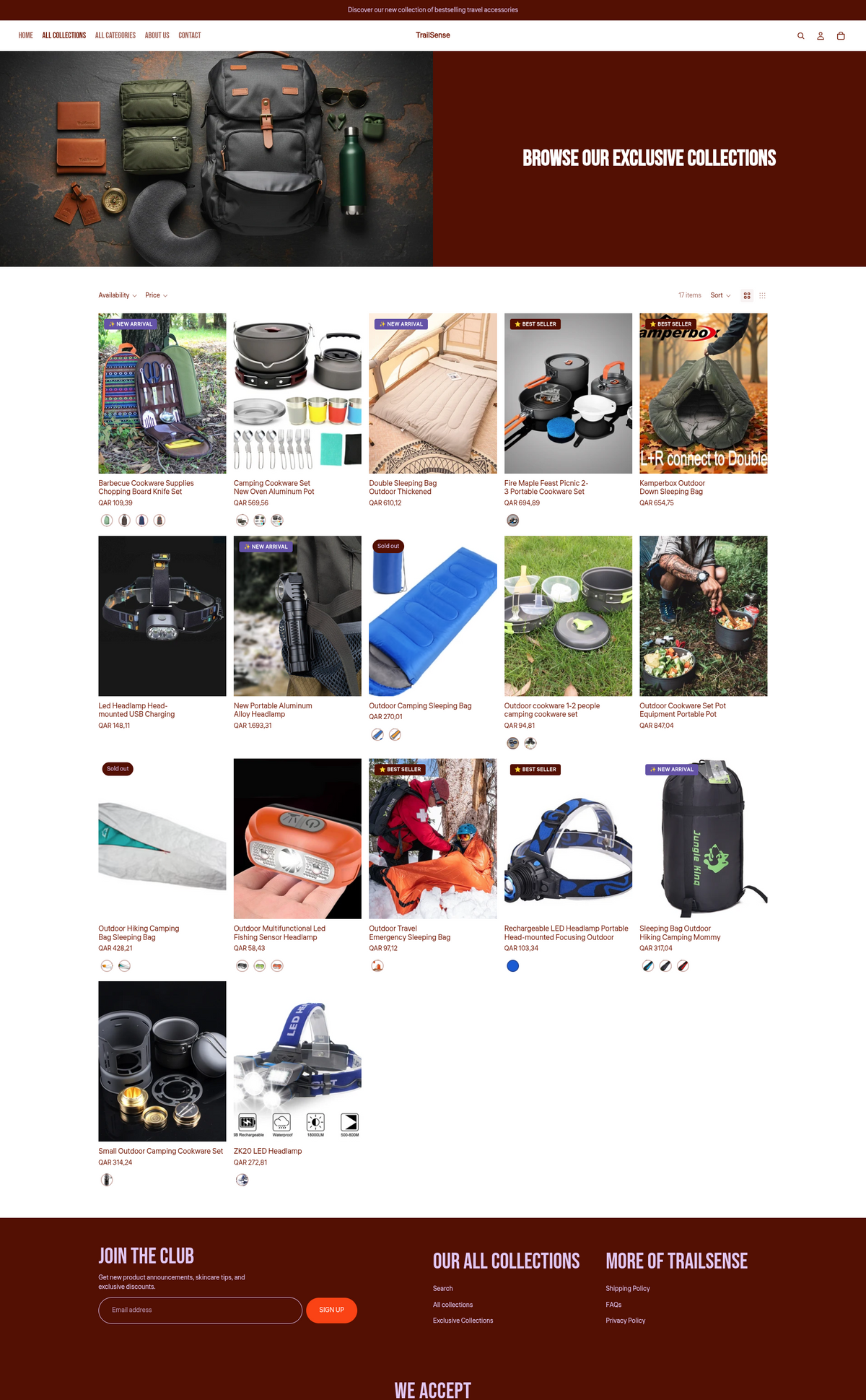 TrailSense - Train and travelling Acceessories - Multi products  - Ready to launch!
